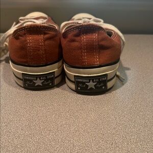 Converse Women's Classic Brown All Star Chucks 70’s vintage Sneakers